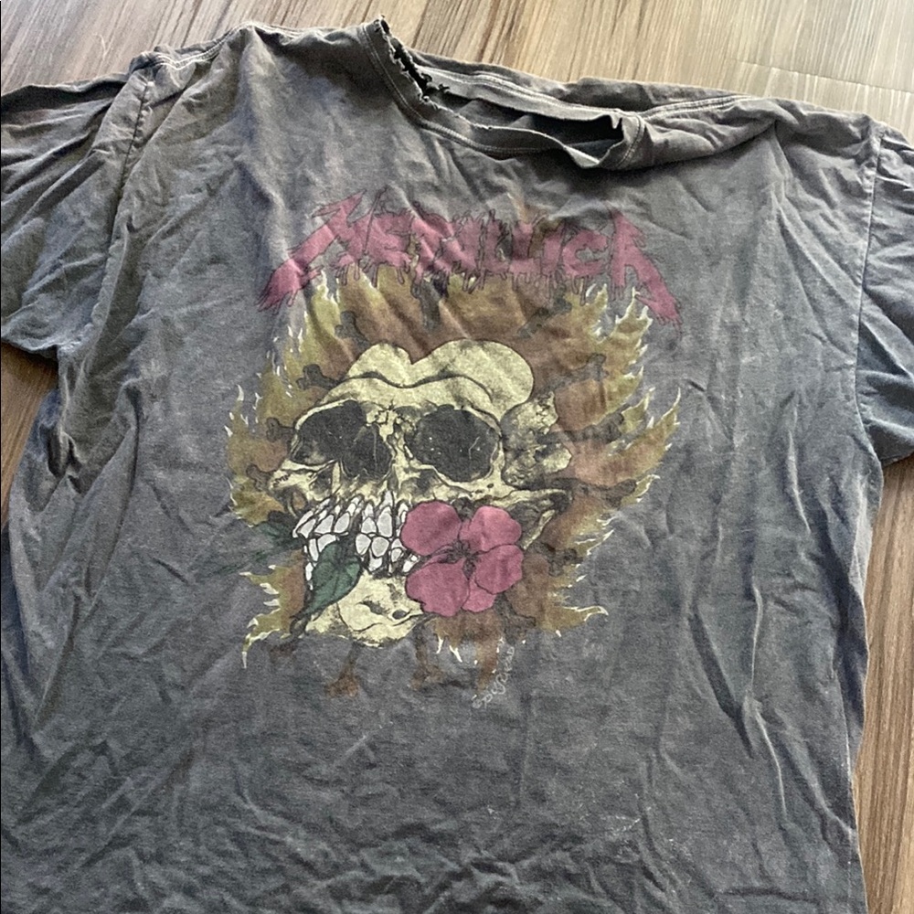 Urban Outfitters Metallica oversized tee